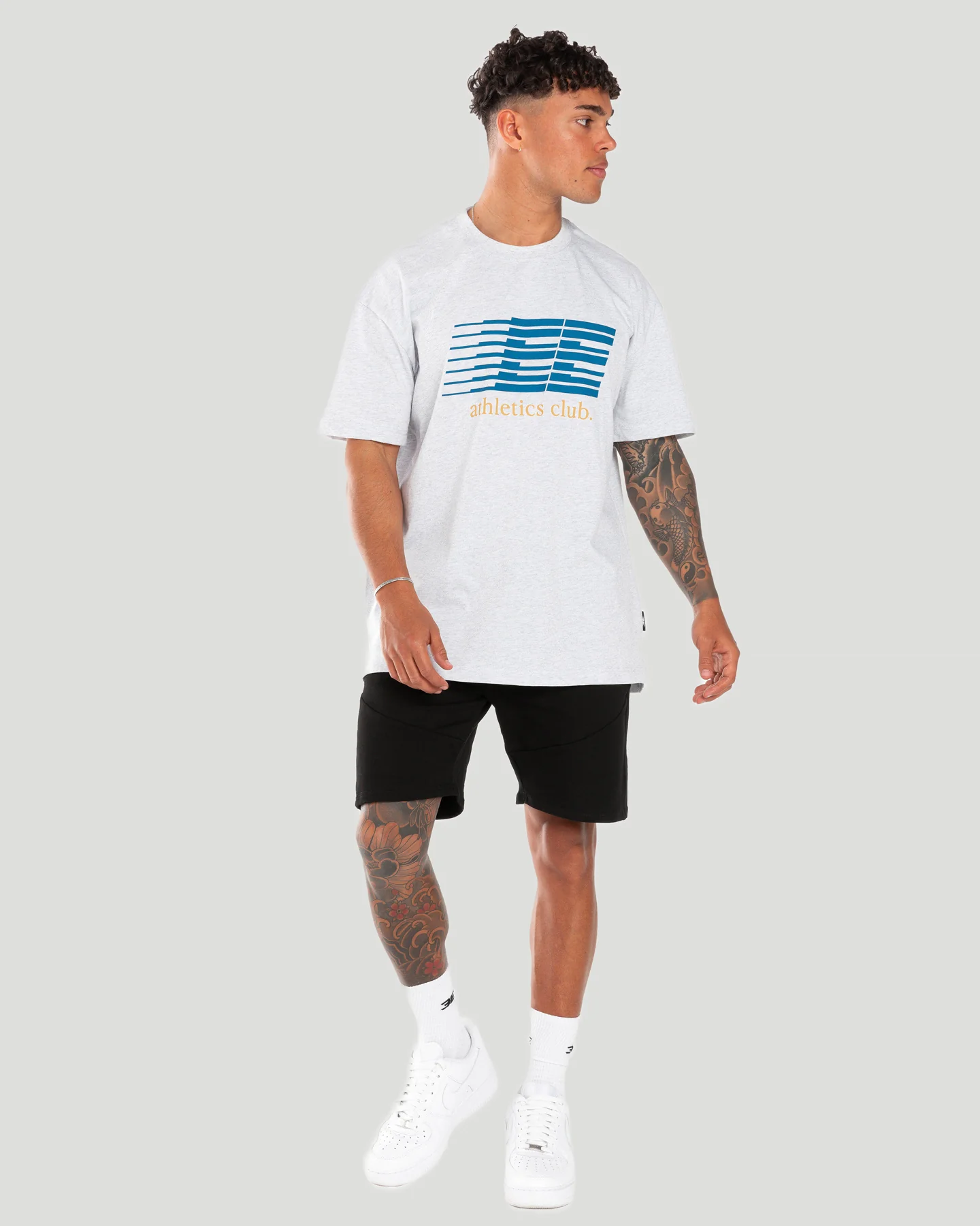 Athletics Club Tee - Polar Grey - Image 5