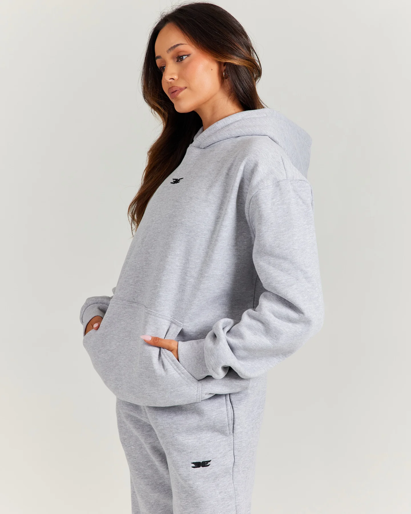 Classic Hoodie - Grey - Image 5