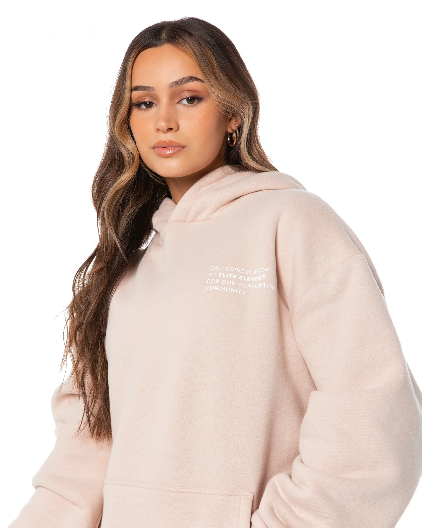 Community Hoodie - Beige - Image 6