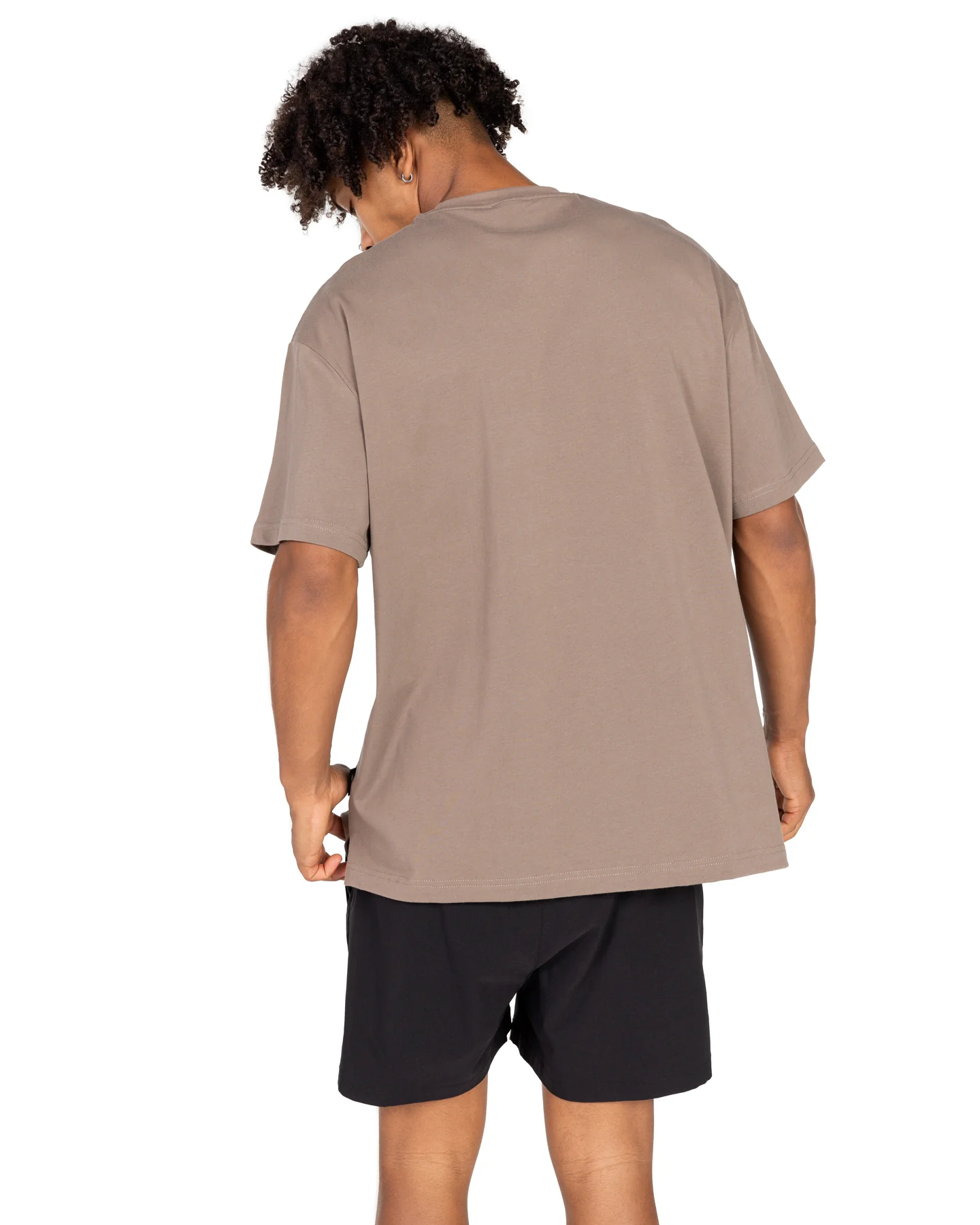 V3 Oversized Classic Tee - Cement - Image 3
