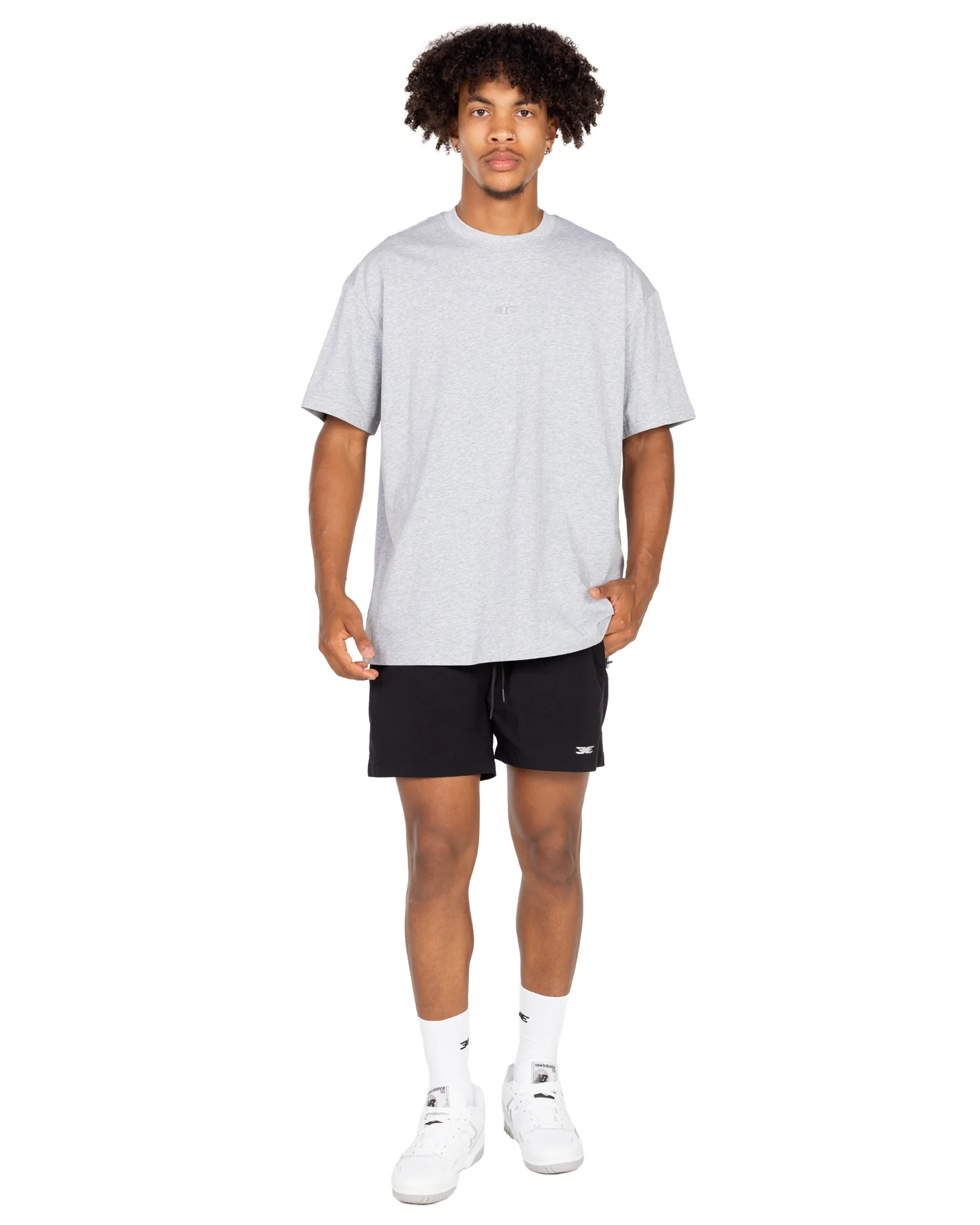 V3 Oversized Classic Tee - Grey - Image 4