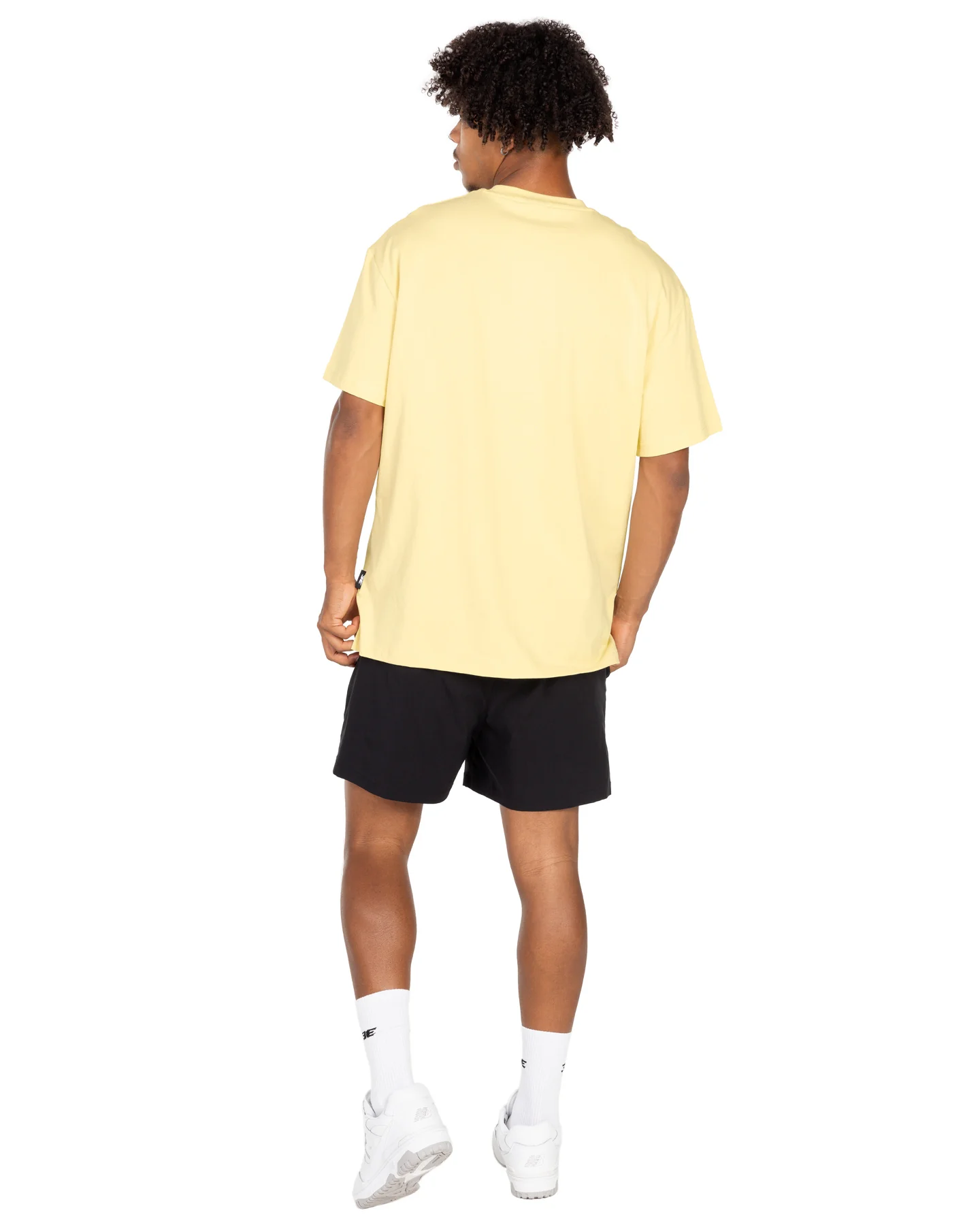 V3 Oversized Classic Tee - Soft Yellow - Image 3