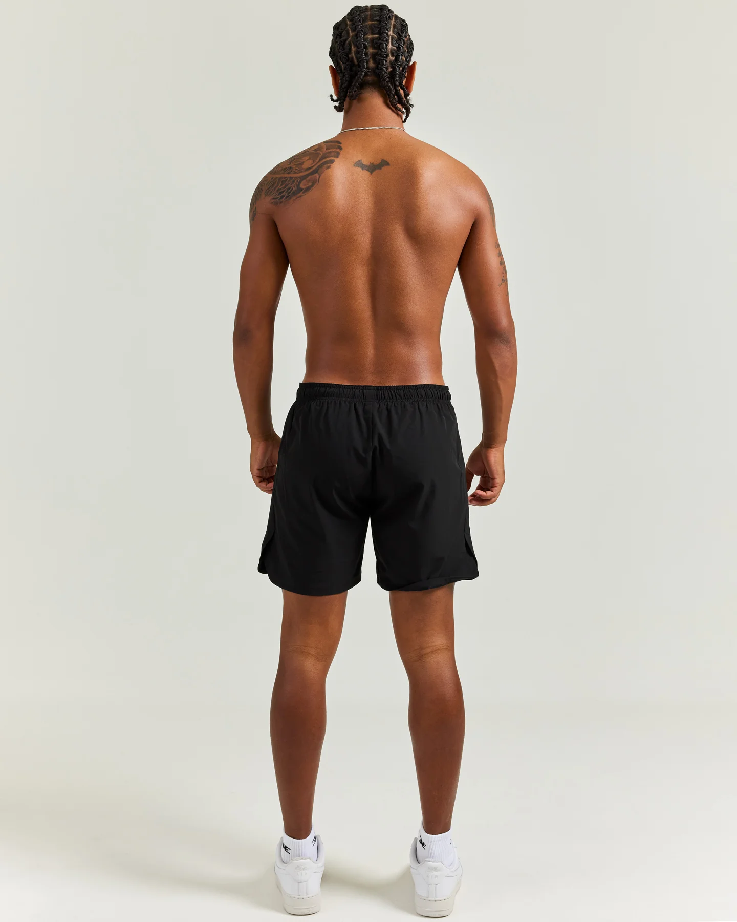 Woven Tech Shorts - Black - Image 6